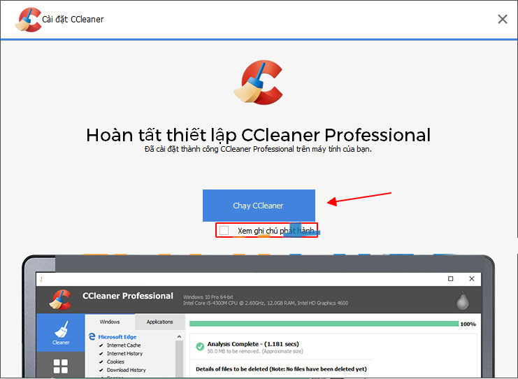 Download CCleaner Professional