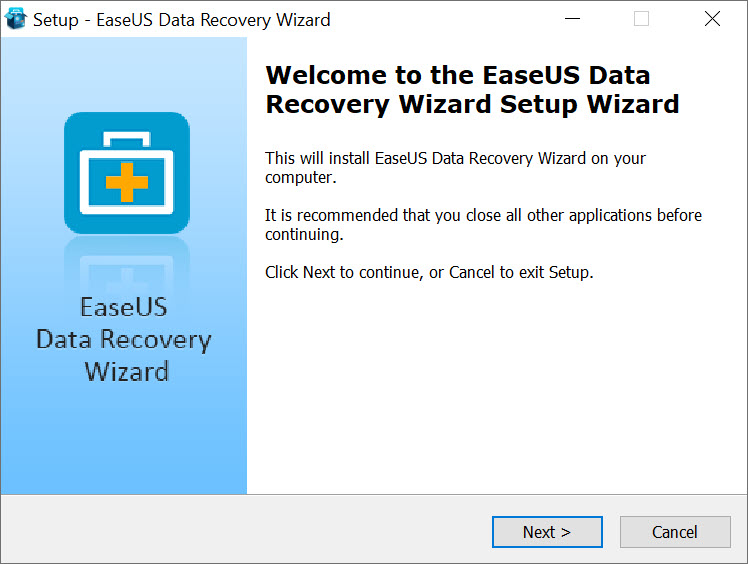 Tải và cài đặt EaseUS Data Recovery Wizard 12.0