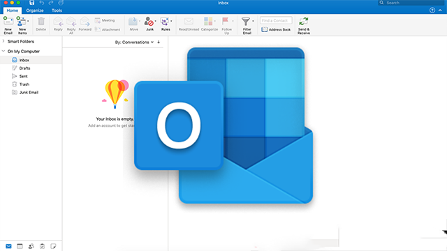 Quản lý email bằng Outlook của Office 2019