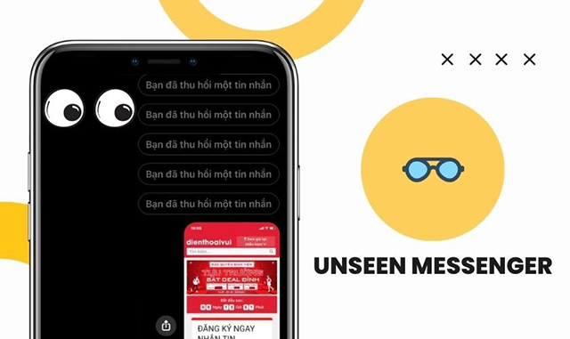 Cách xem tin nhắn đã thu hồi trên zalo bằng app Unseen Messenger